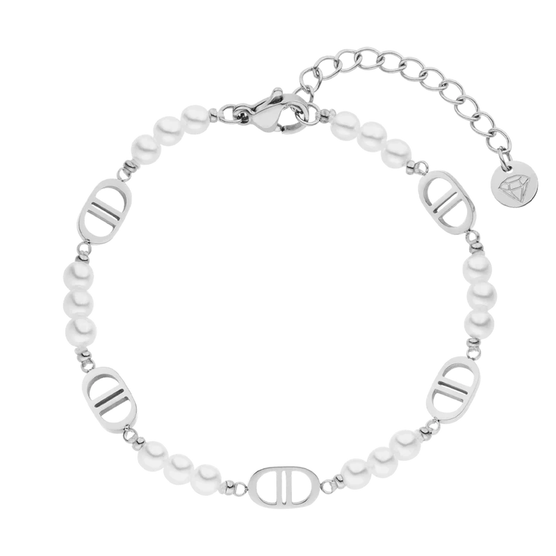 Pearl Prestige Armband | 18K vergoldet