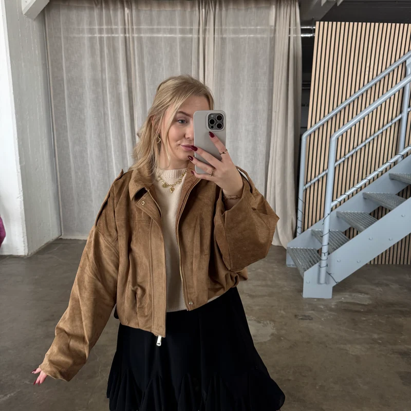 Jacke Mali - Hellbraun
