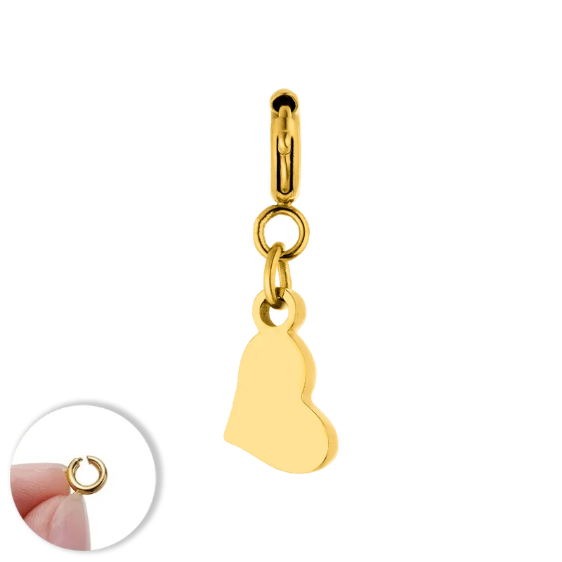 Hearty Charm | 18K vergoldet