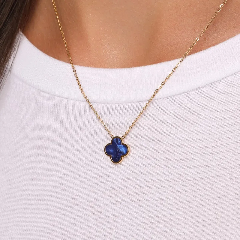 Dreamy Clover Kette | 18K vergoldet
