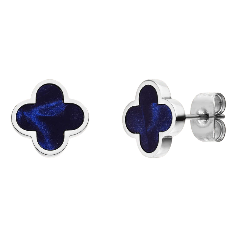 Dreamy Clover Ohrstecker | 18K vergoldet
