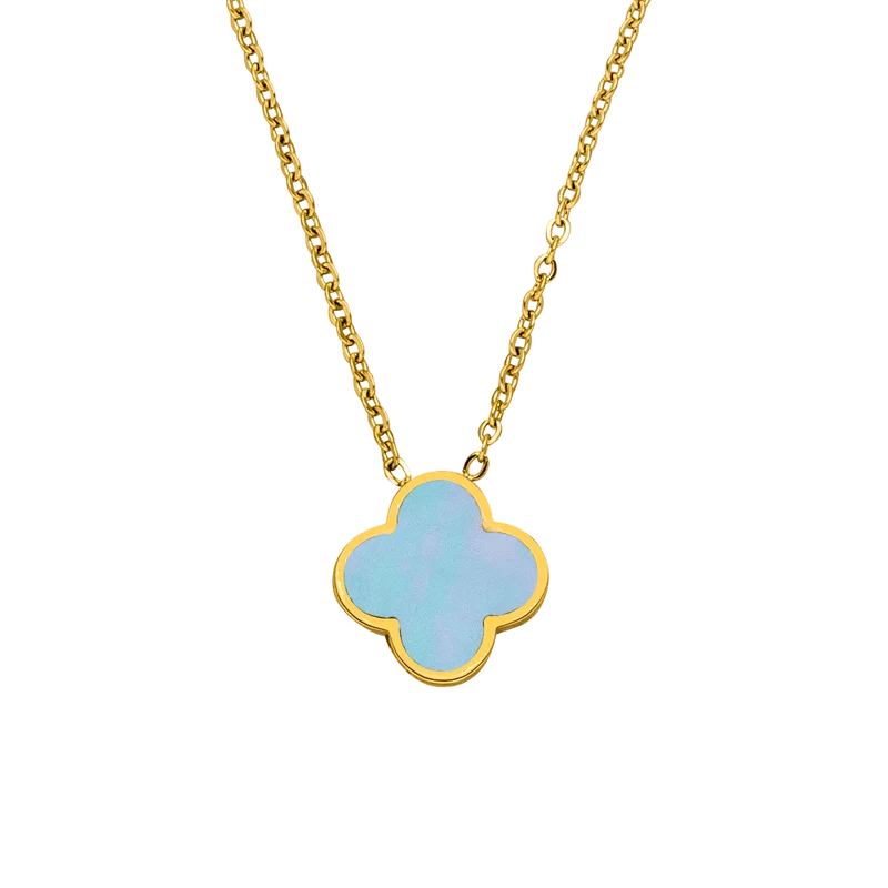 Sky Clover Kette | 18K vergoldet