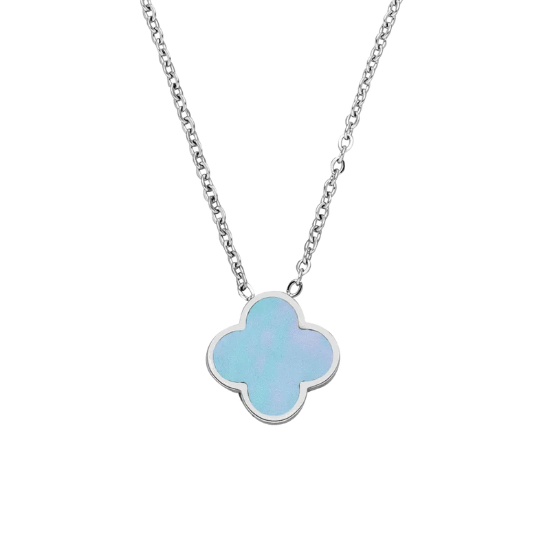 Sky Clover Kette | 18K vergoldet