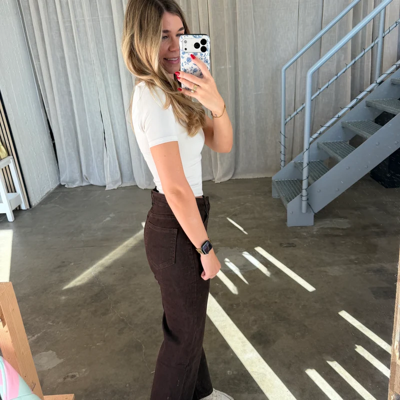 Dots Jeans - Braun