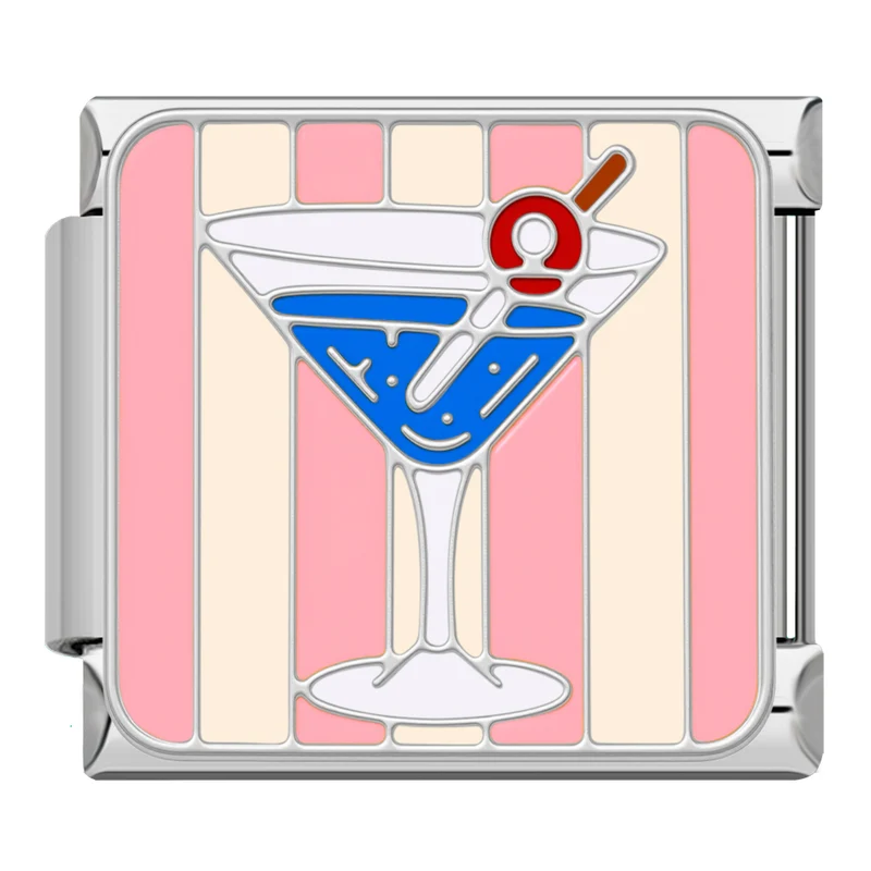 Cocktail-Glas Silber