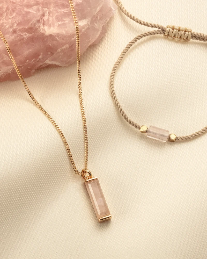 Dream Ketting + gratis armband - Verguld - Gepersonaliseerde Armband