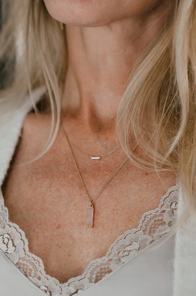 Dream Ketting + gratis armband - Verguld - Gepersonaliseerde Armband