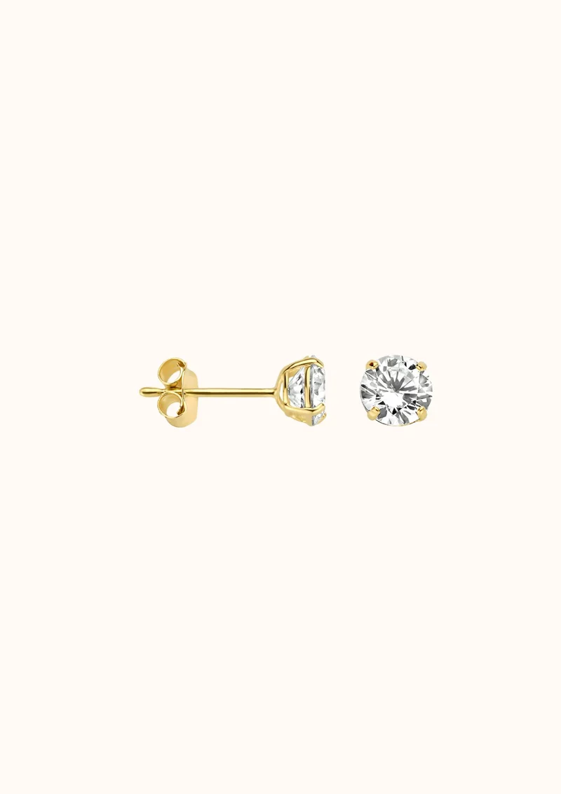 9k Sparkle Studs - Gepersonaliseerd sieraad