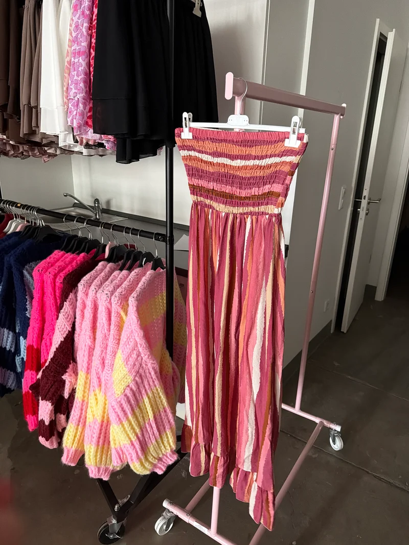 Sommerkleid Amalfi - Berry