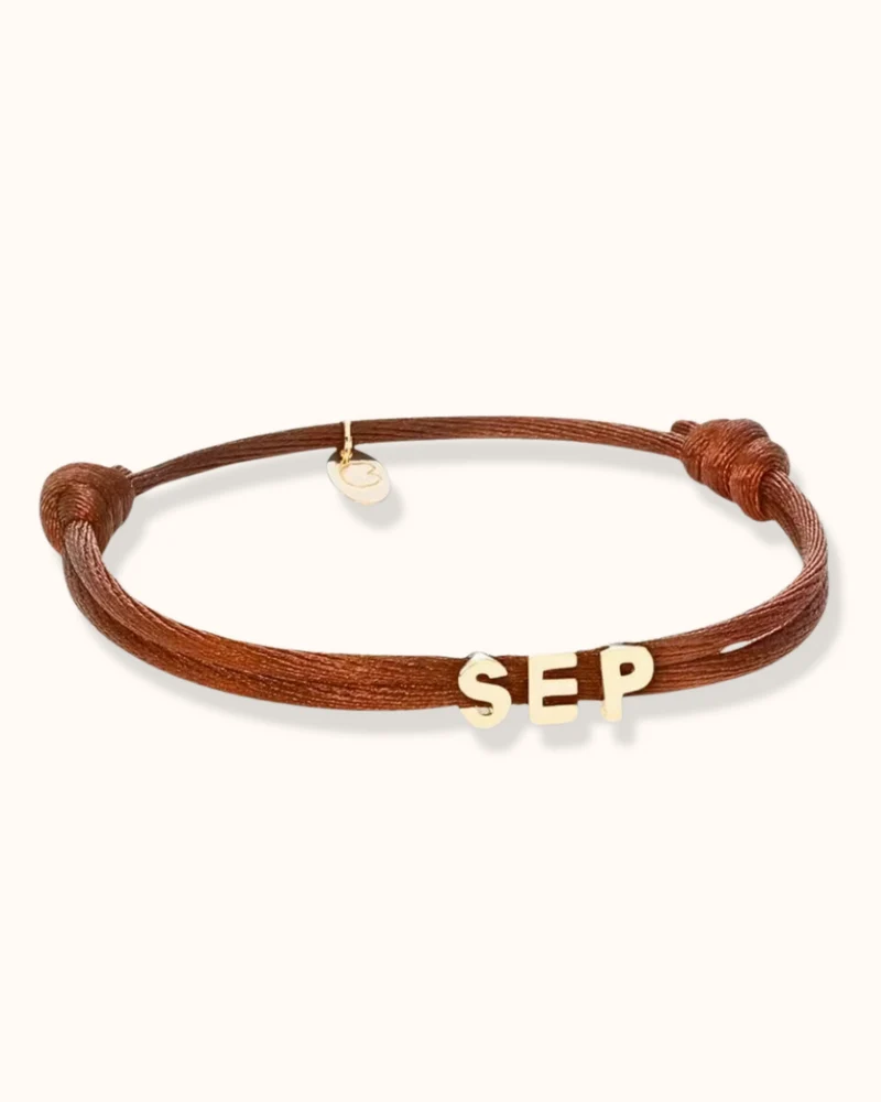 Letter Armband - Verguld - Gepersonaliseerde Armband