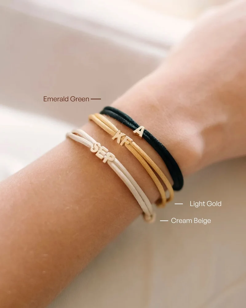 Letter Armband - Verguld - Gepersonaliseerde Armband