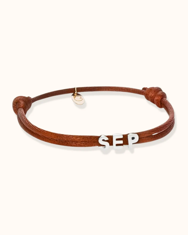 Letter Armband - Zilver - Gepersonaliseerde Armband