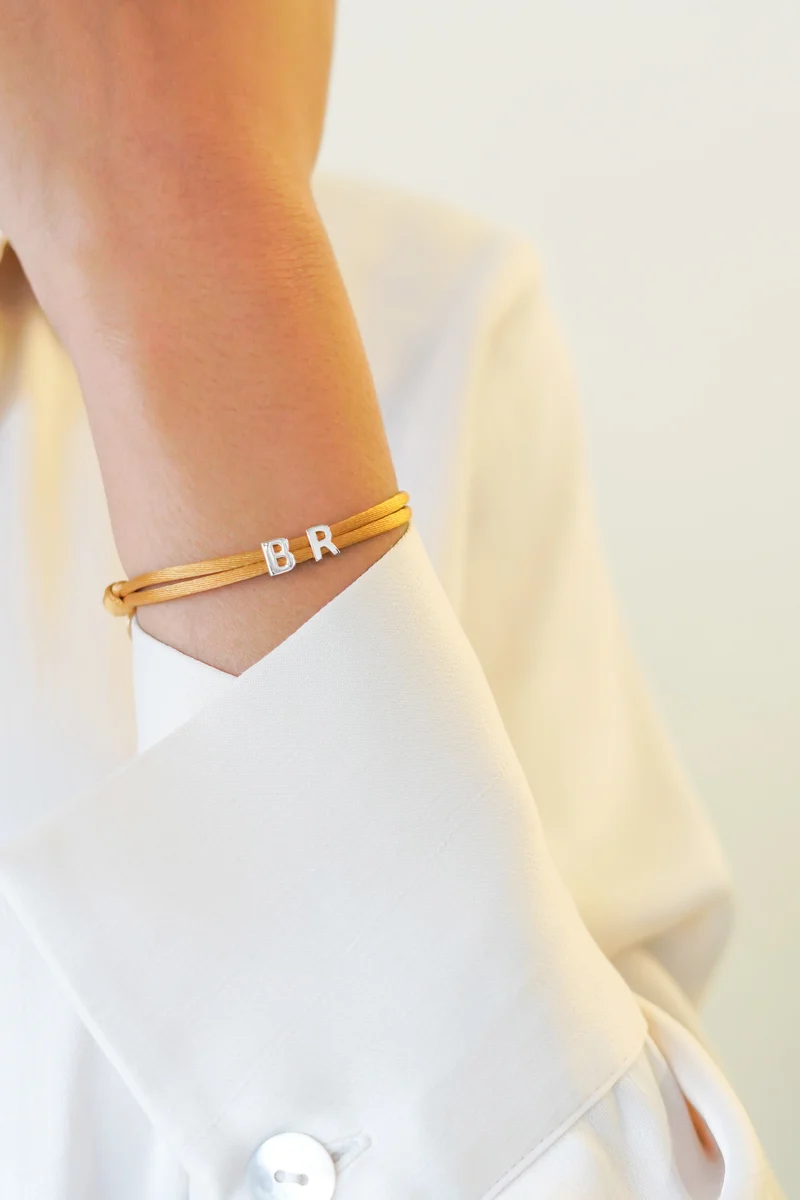 Letter Armband - Zilver - Gepersonaliseerde Armband