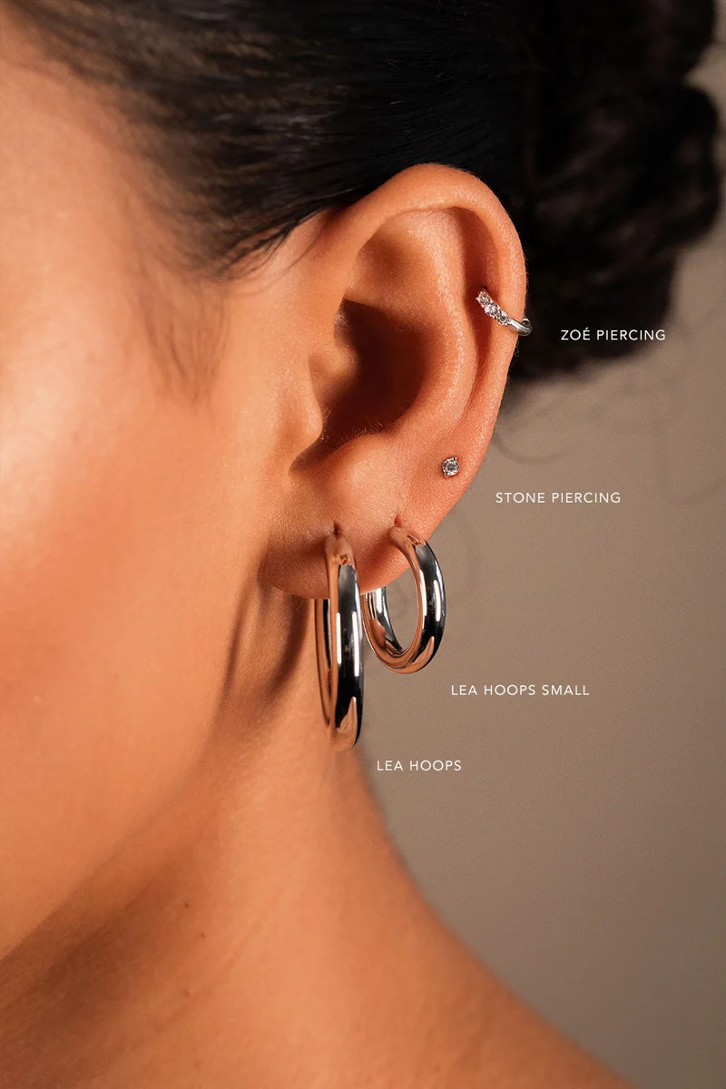 Léa Hoops Medium