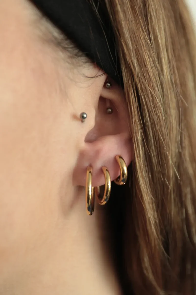Becca Chubby Hoops Small