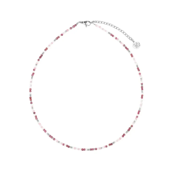 Lola Gemstone Beaded Necklace