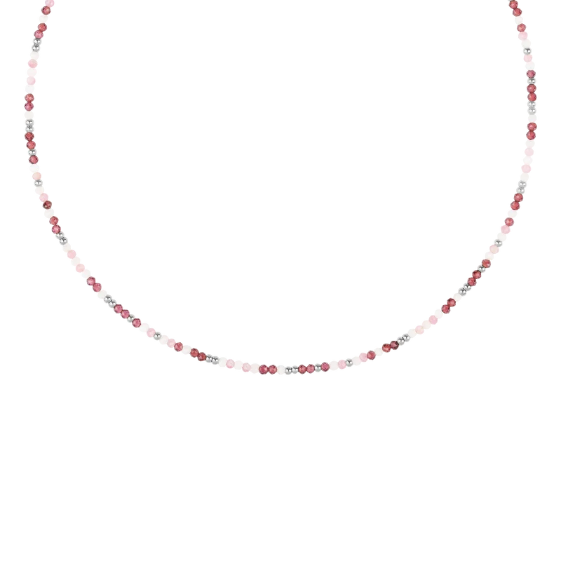 Lola Gemstone Beaded Necklace