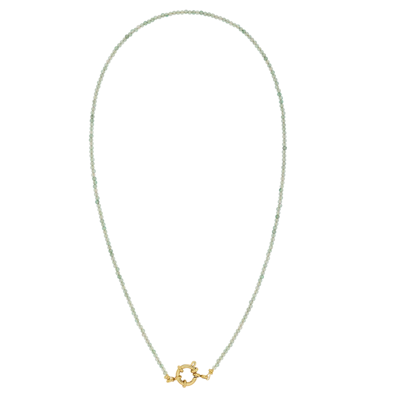 Aventurin Beaded Necklace