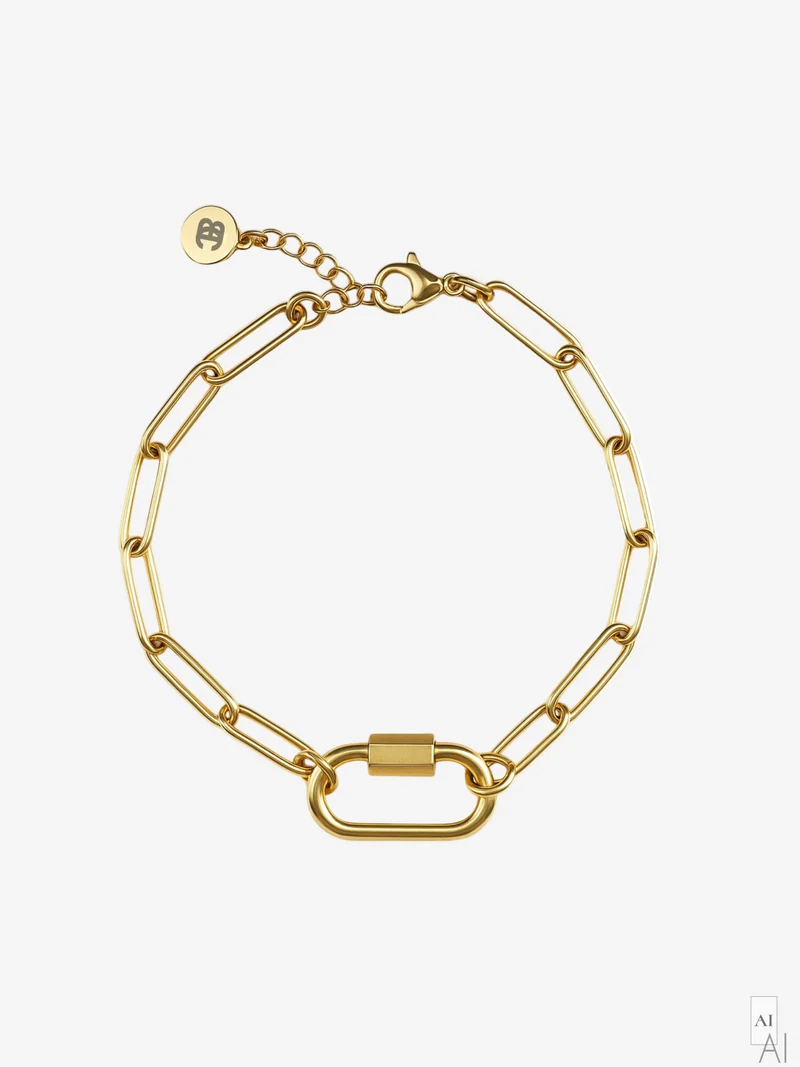 Charm Armband Paperclip