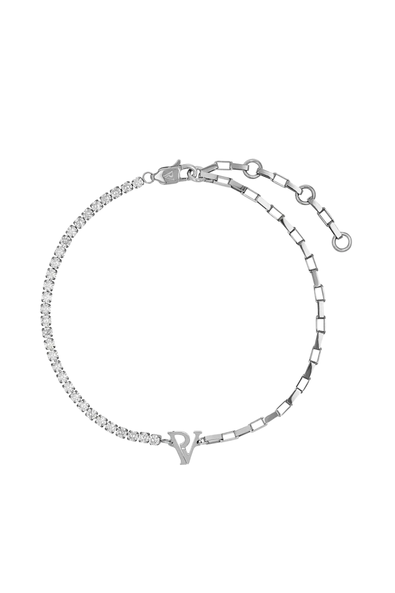 PV Tennis & Chain Anklet