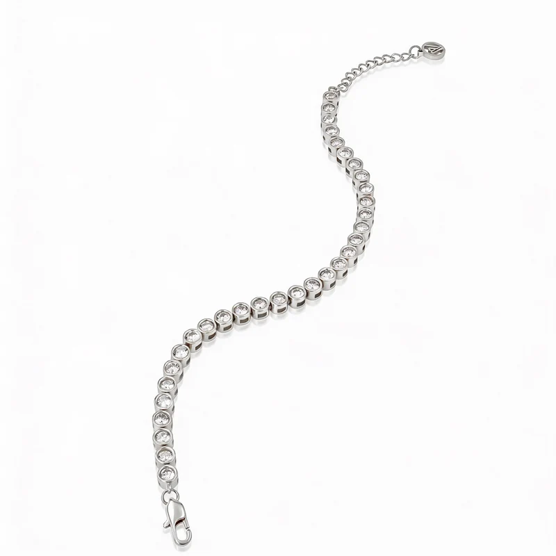 Round Tennis Bracelet