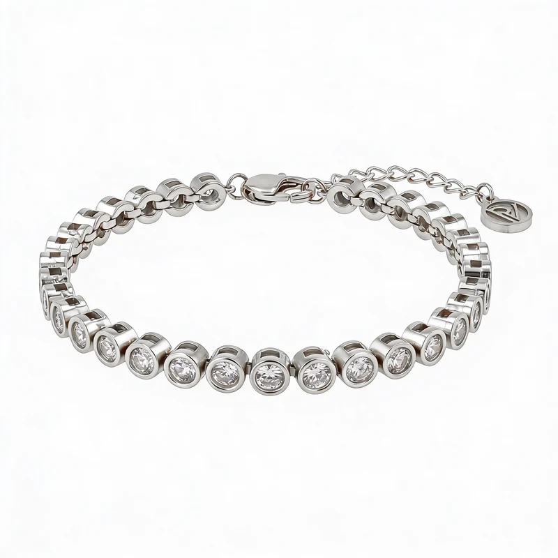 Round Tennis Bracelet