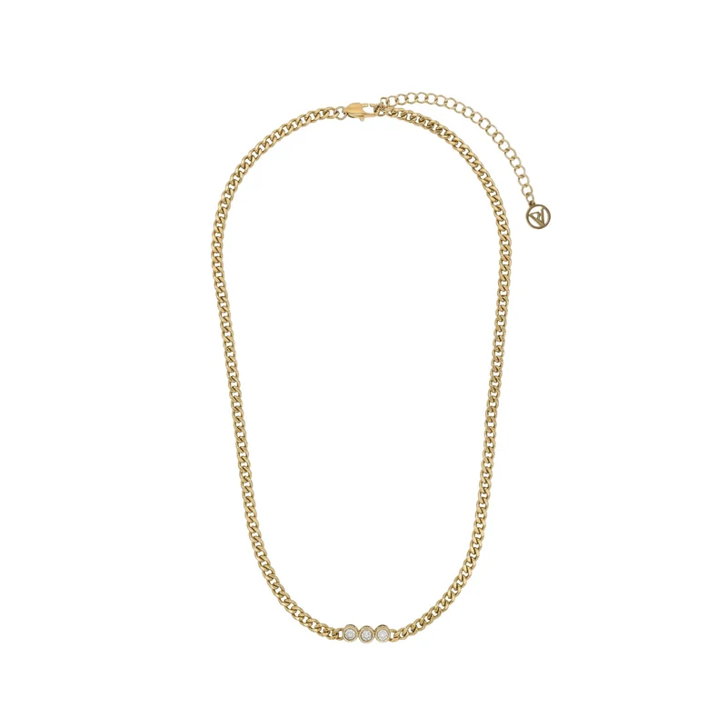 Trio Tennis Necklace