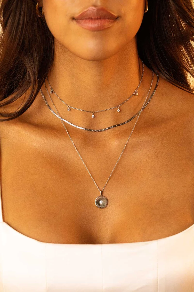Sparkling Charm Necklace