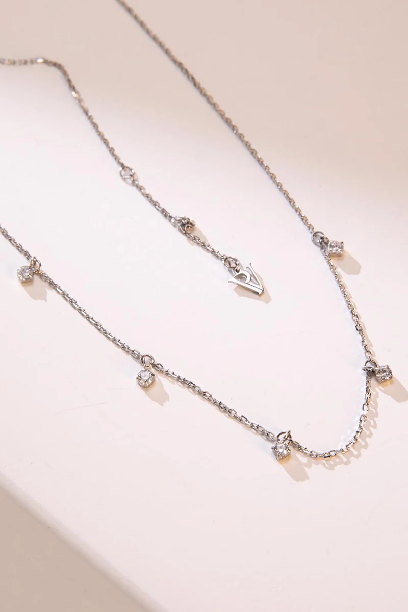 Sparkling Charm Necklace