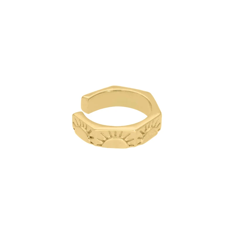 Rising Sun Earcuff
