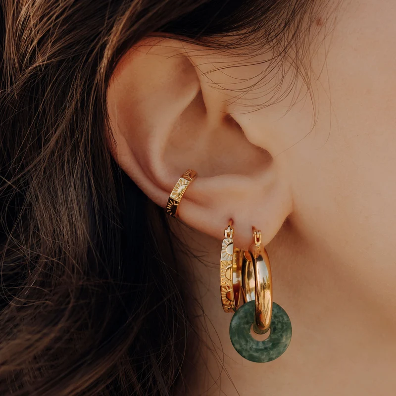 Rising Sun Earcuff