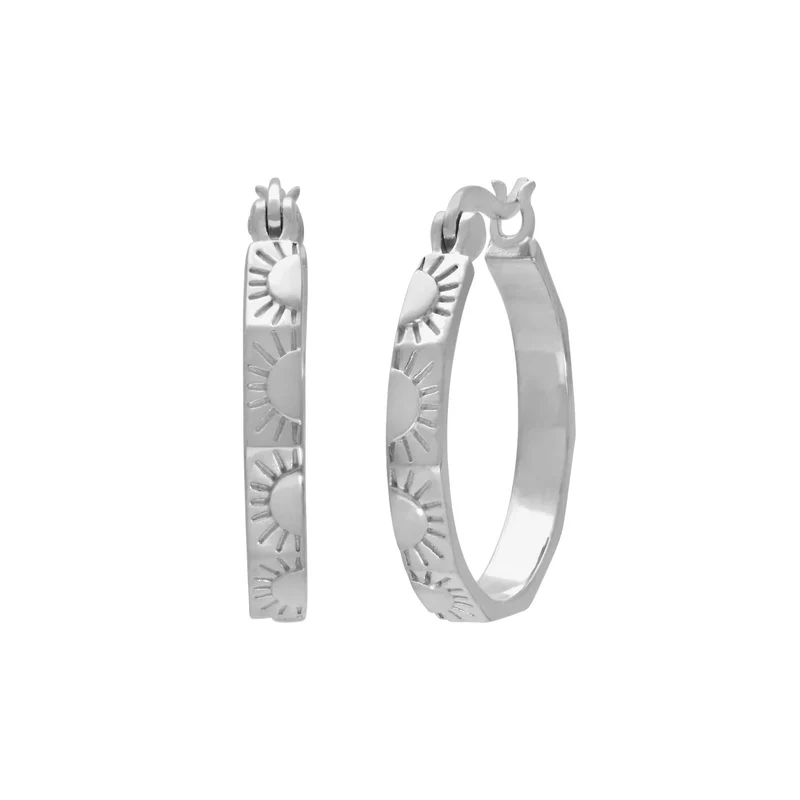 Midi Rising Sun Hoops