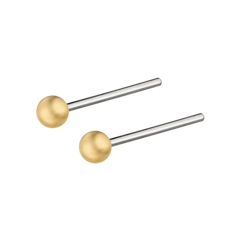 Edelstahl Ohrstecker vergoldet ERNSTES DESIGN E285