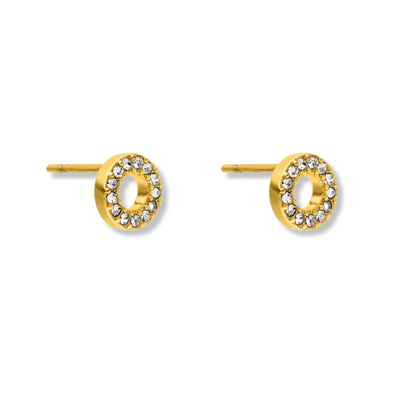 Lucky Karma Ohrstecker 14K Vergoldet