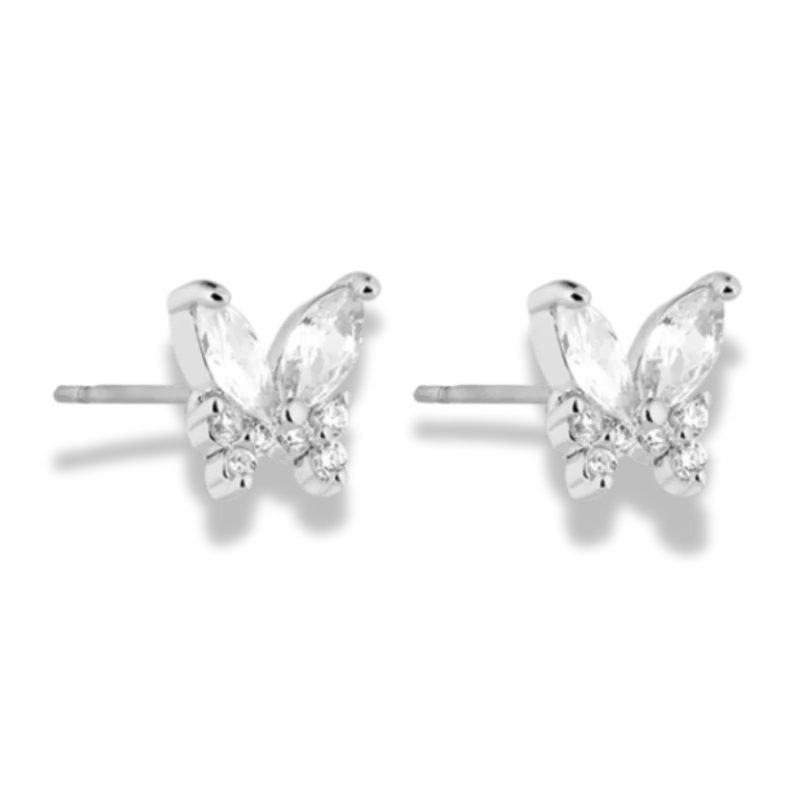 Little Butterfly Ohrstecker 14K Vergoldet
