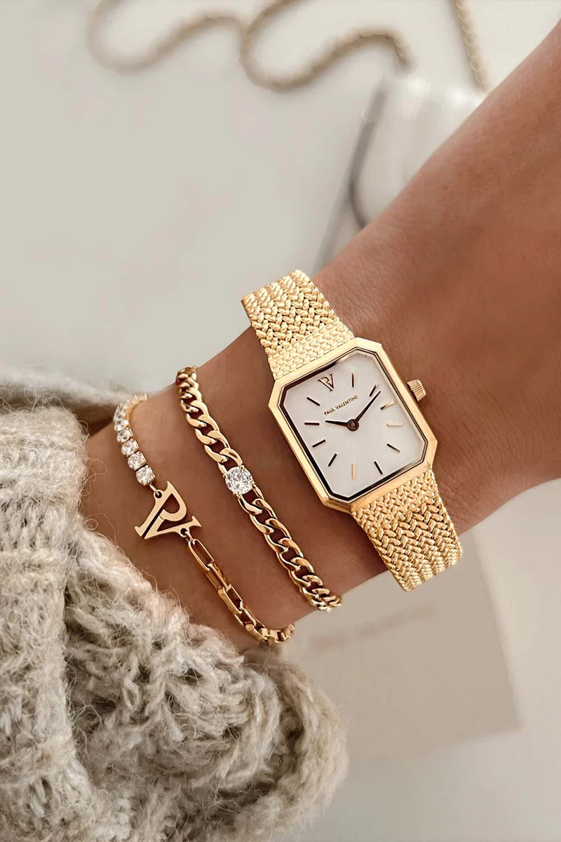 PV Tennis & Chain Bracelet