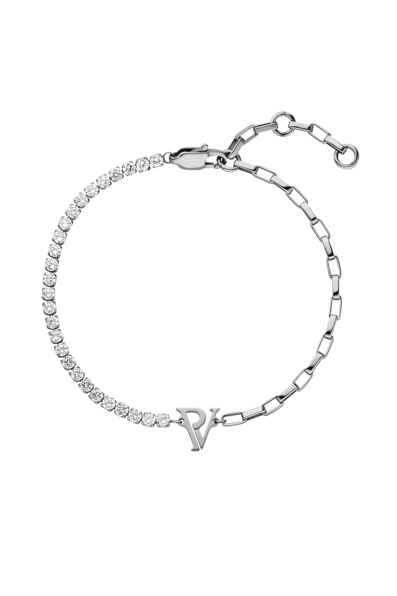 PV Tennis & Chain Bracelet
