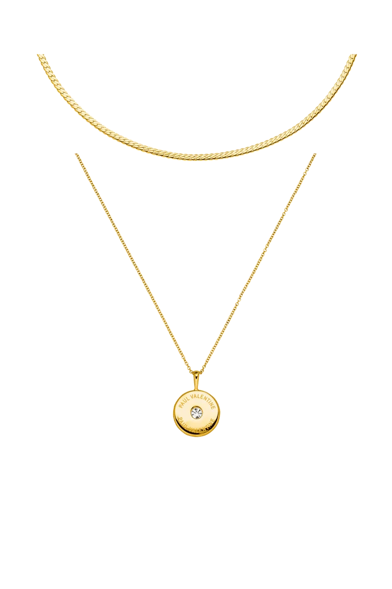 Iconic Coin & Sleek Necklace