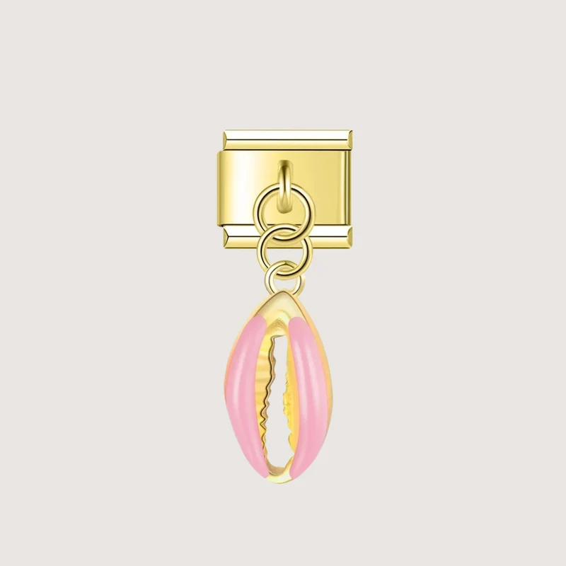 Charm Coquillage Rose