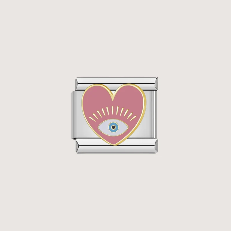 Charm Mauvais Oeil Rose