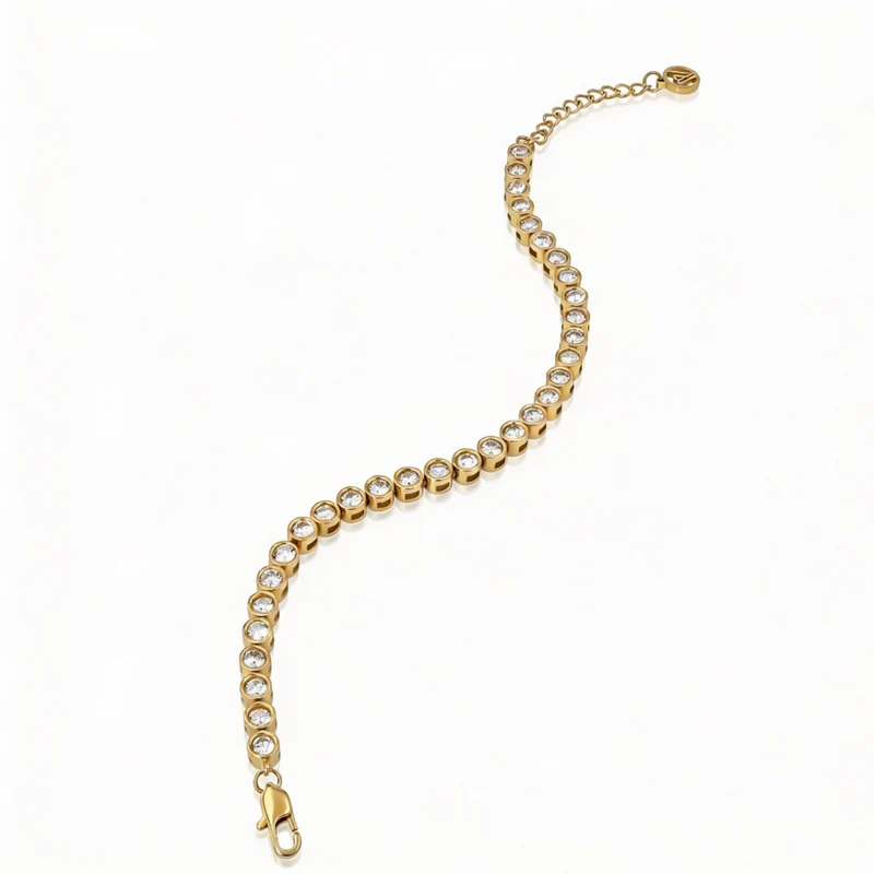 Round Tennis Bracelet