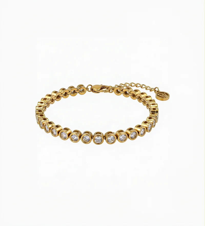 Round Tennis Bracelet
