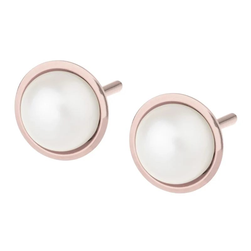 Edelstahl Ohrstecker Rosegold-Beschichtung ERNSTES DESIGN E481