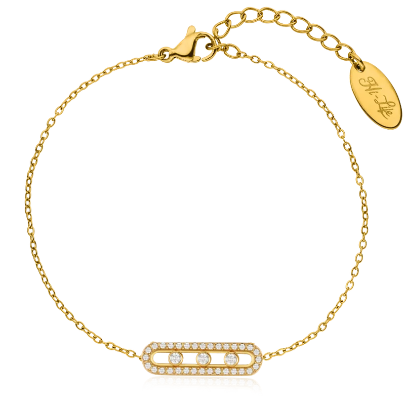 Hi-Life Pave Soul Armband 18K Vergoldet