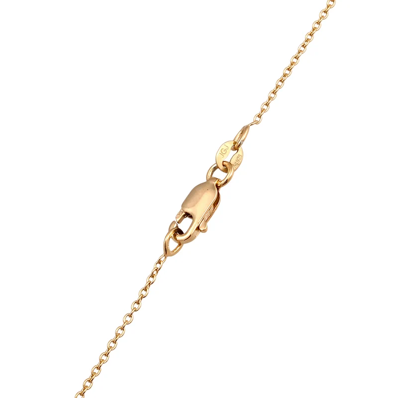 Halskette Herz | Laborgezüchteter Diamant (Weiß, 0.17 ct)