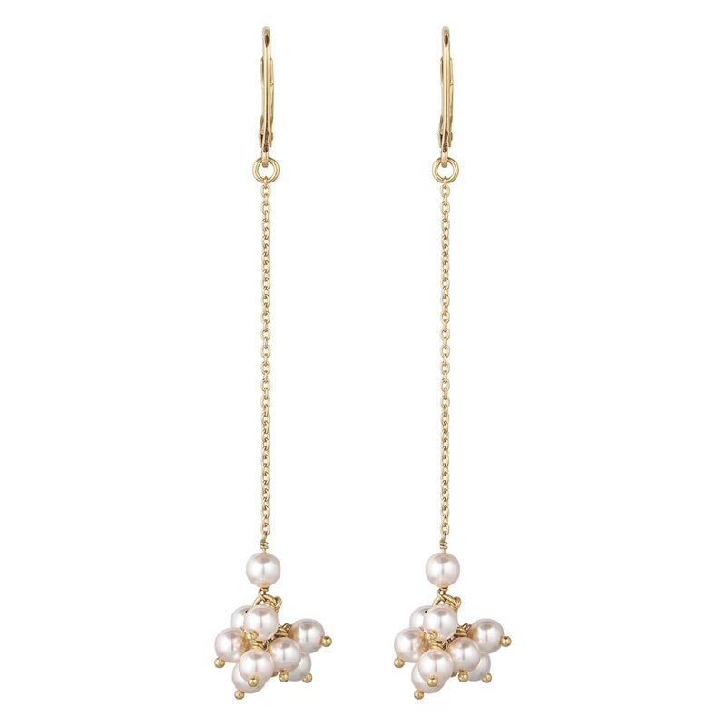 Ohrhänger | Mit Perlen von Swarovski® (Weiß)