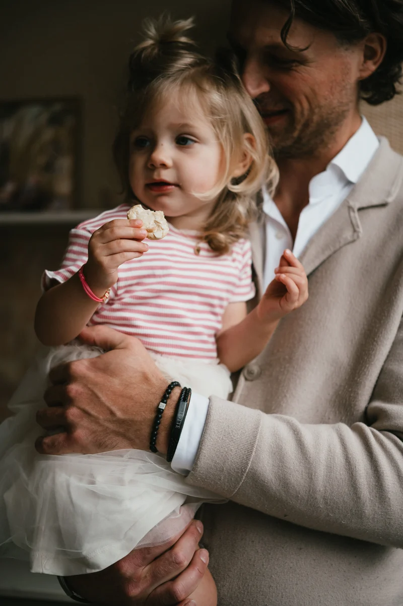 Gevlochten leren Gepersonaliseerde Heren Armband - Gepersonaliseerde Heren Armband