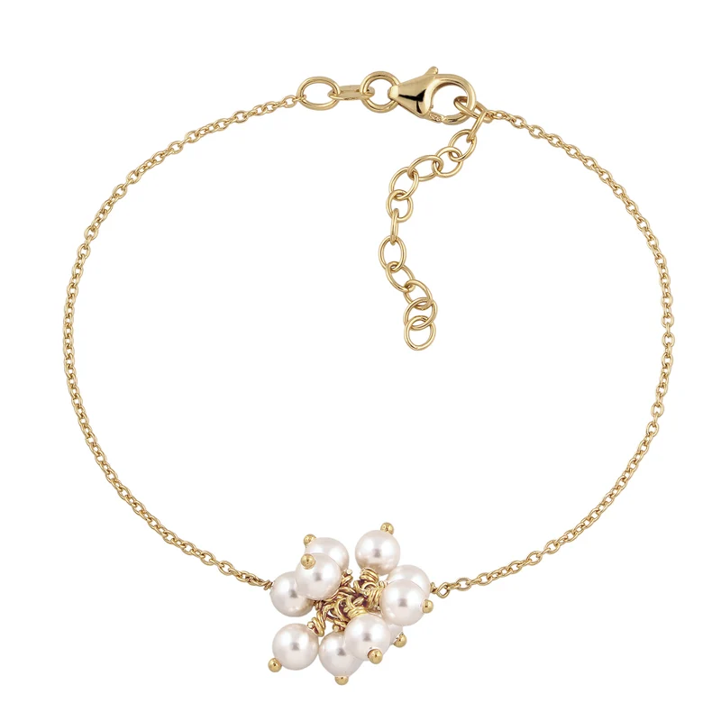 Armband | Mit Perlen von Swarovski® (Weiß)