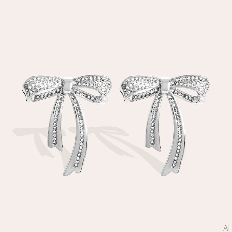 Statement Ohrringe Bow
