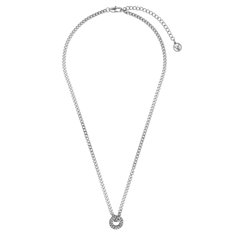 Sparkling Donut Necklace
